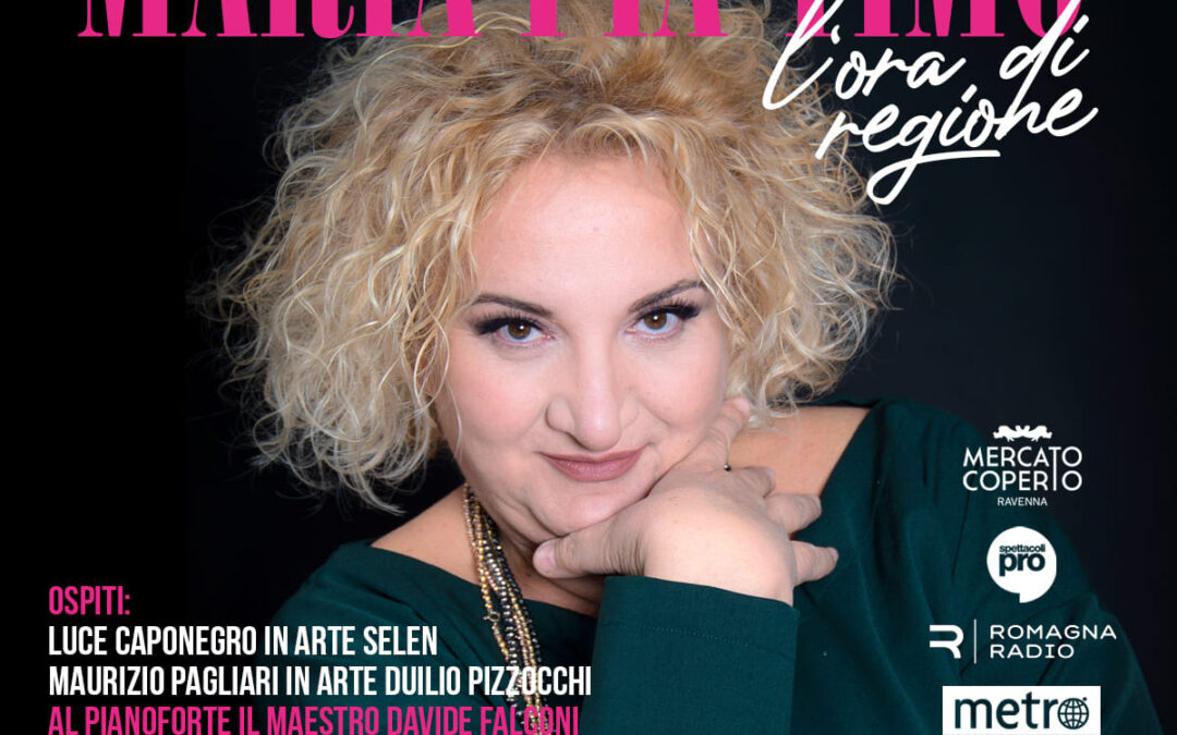 L’ora di regione / Podcast live di Maria Pia Timo – Special guest Luce Caponegro (Selen) & Duilio Pizzocchi